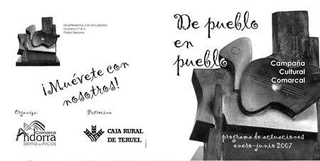 Campa�a comarcal de cultura, "de pueblo en pueblo"