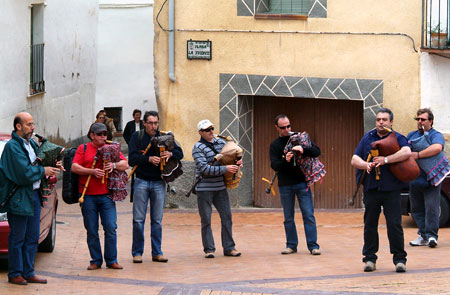 Fiestas Comarcales - El encuentro de gaiteros